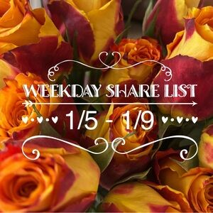 Weekday Share List